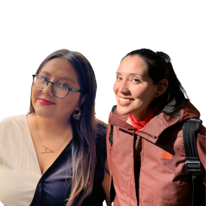 Alejandra López y Alejandra Atzín